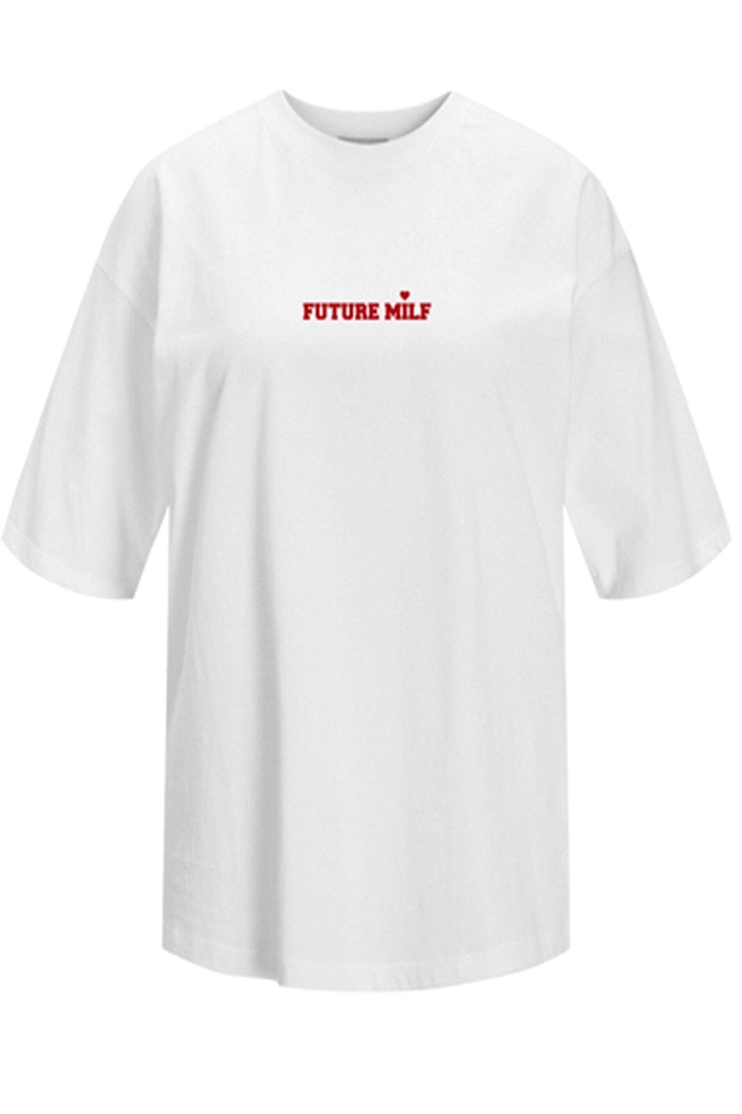 Jjxx - Jxmillow Loose Ss Tee - 4810441 Bright White Future Milf T-shirts