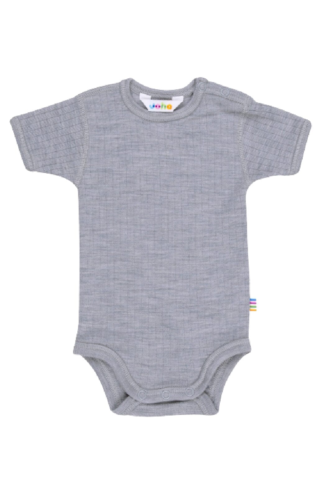 Joha - Body w/short sleeves - Light Grey Melange Bodystockings