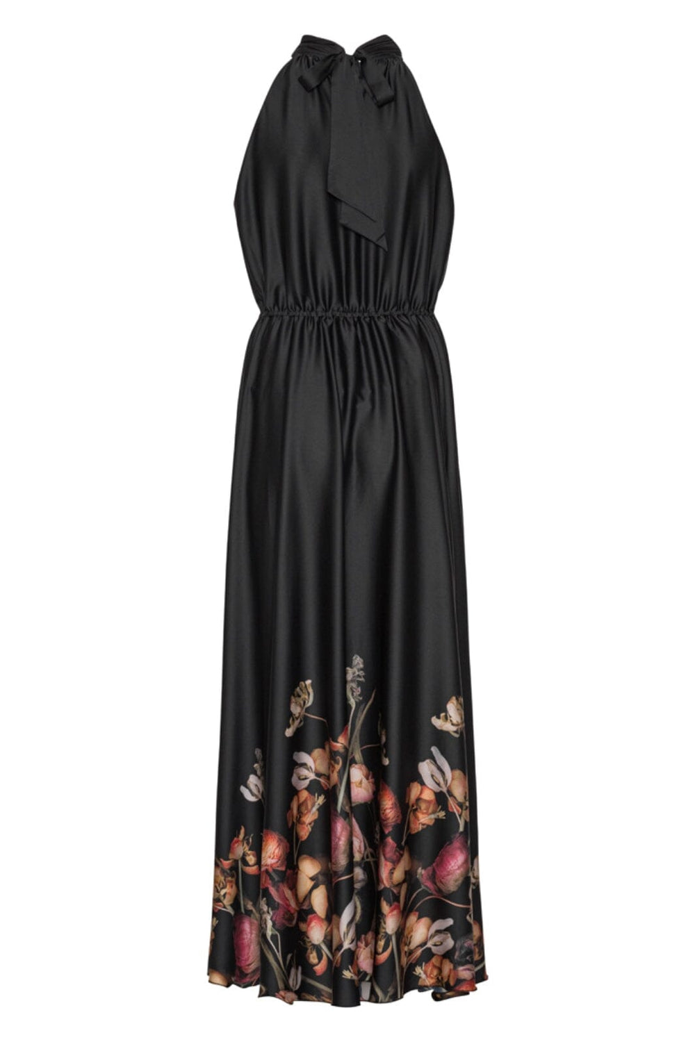 Karmamia - Ava Maxi Dress - Black Blossom Kjoler