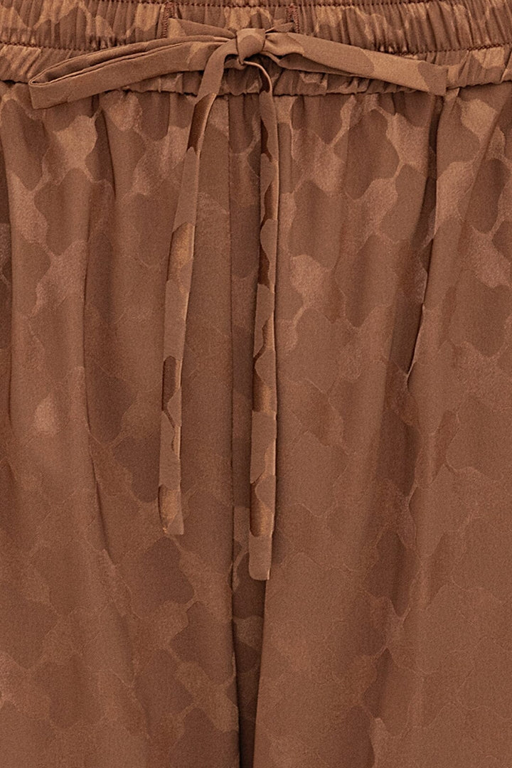 Karmamia - Cora Pants - Camel Keffiyeh Jacquard Bukser
