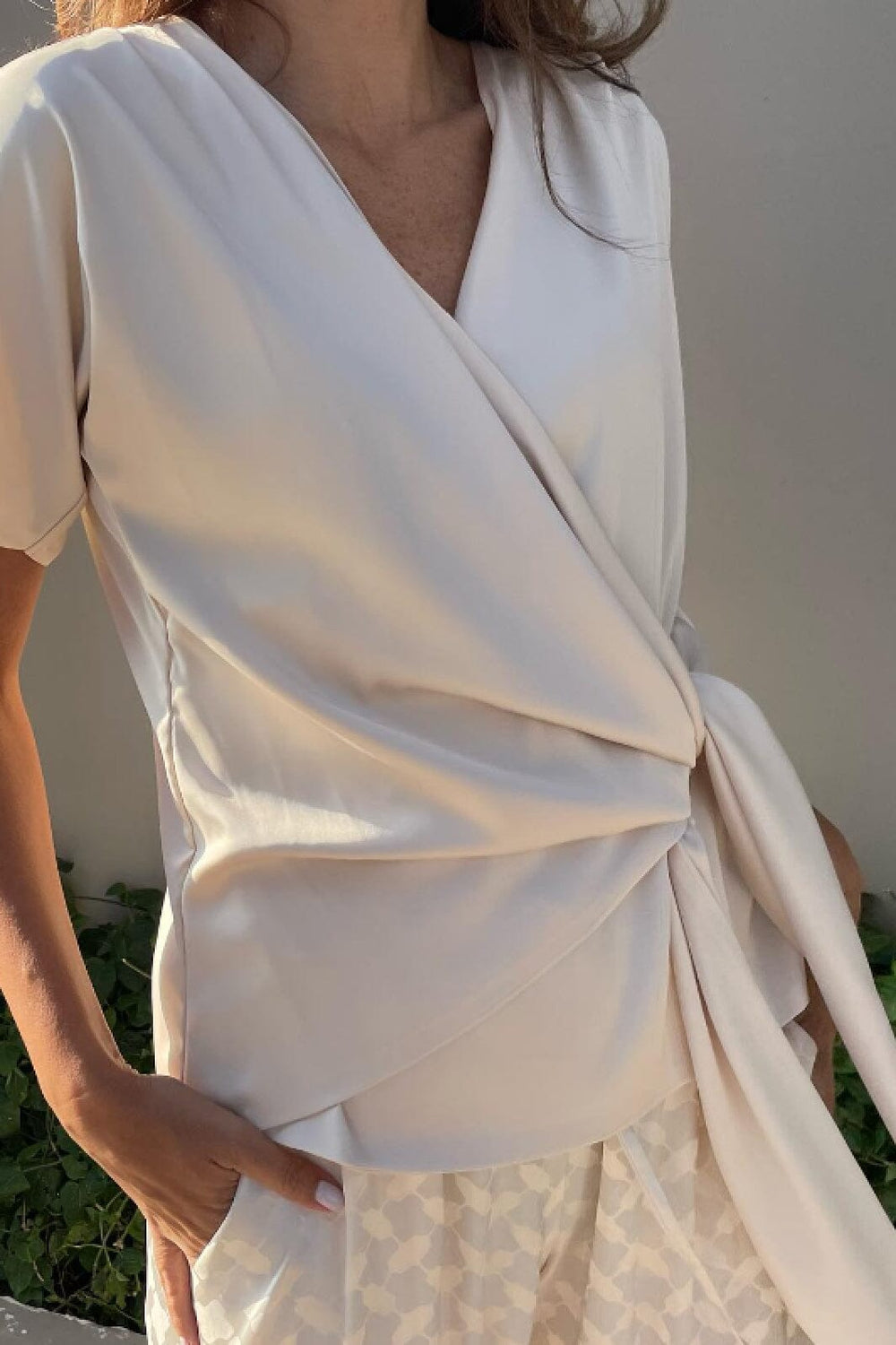 Karmamia - Dagmar Blouse - Ivory Bluser