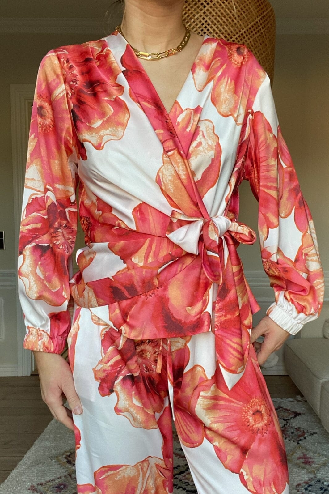 Karmamia - Elena Blouse 2134 - Maui Flower Bluser