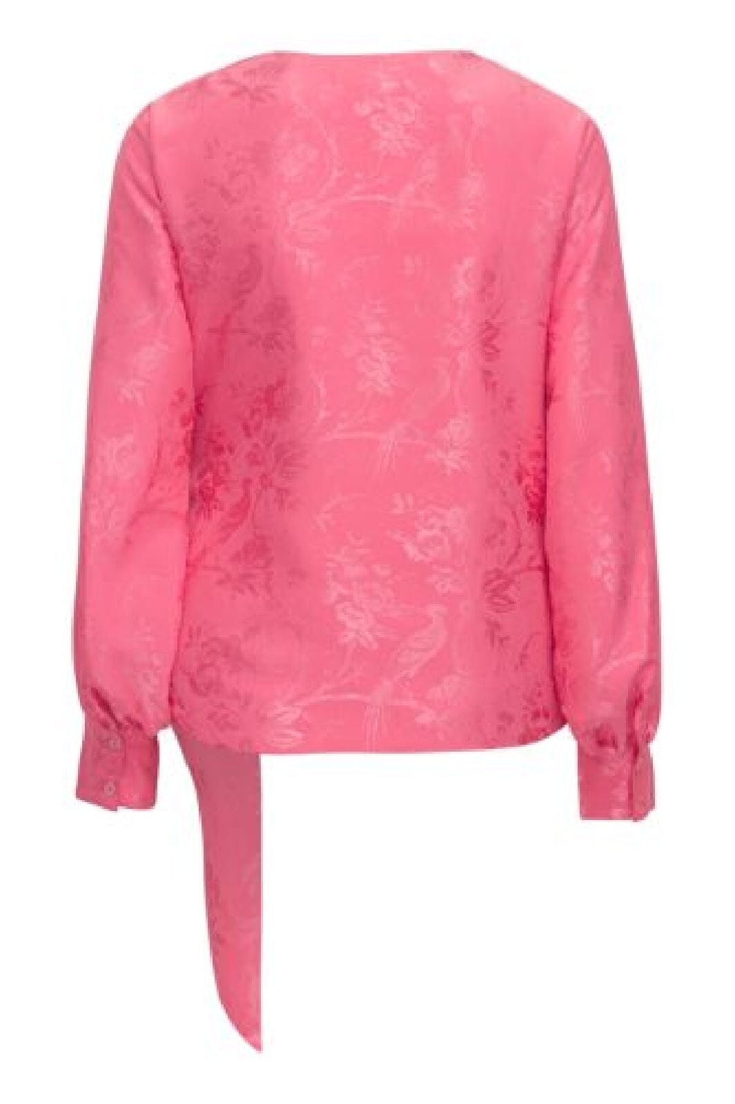 Karmamia - Ines Blouse - Provence Jacquard Pink Bluser