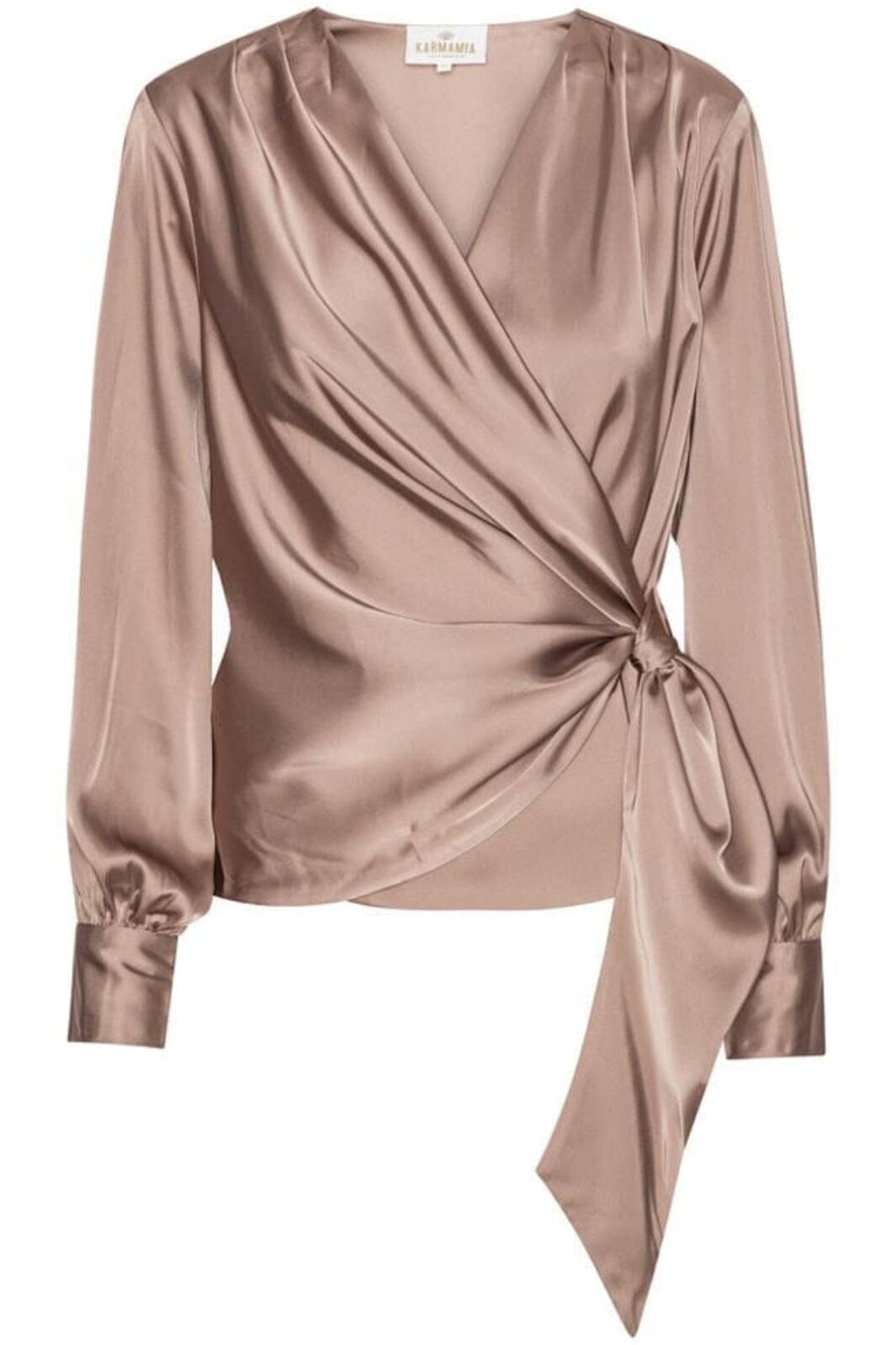 Karmamia - Ines Blouse - Semi Rich Tan Skjorter