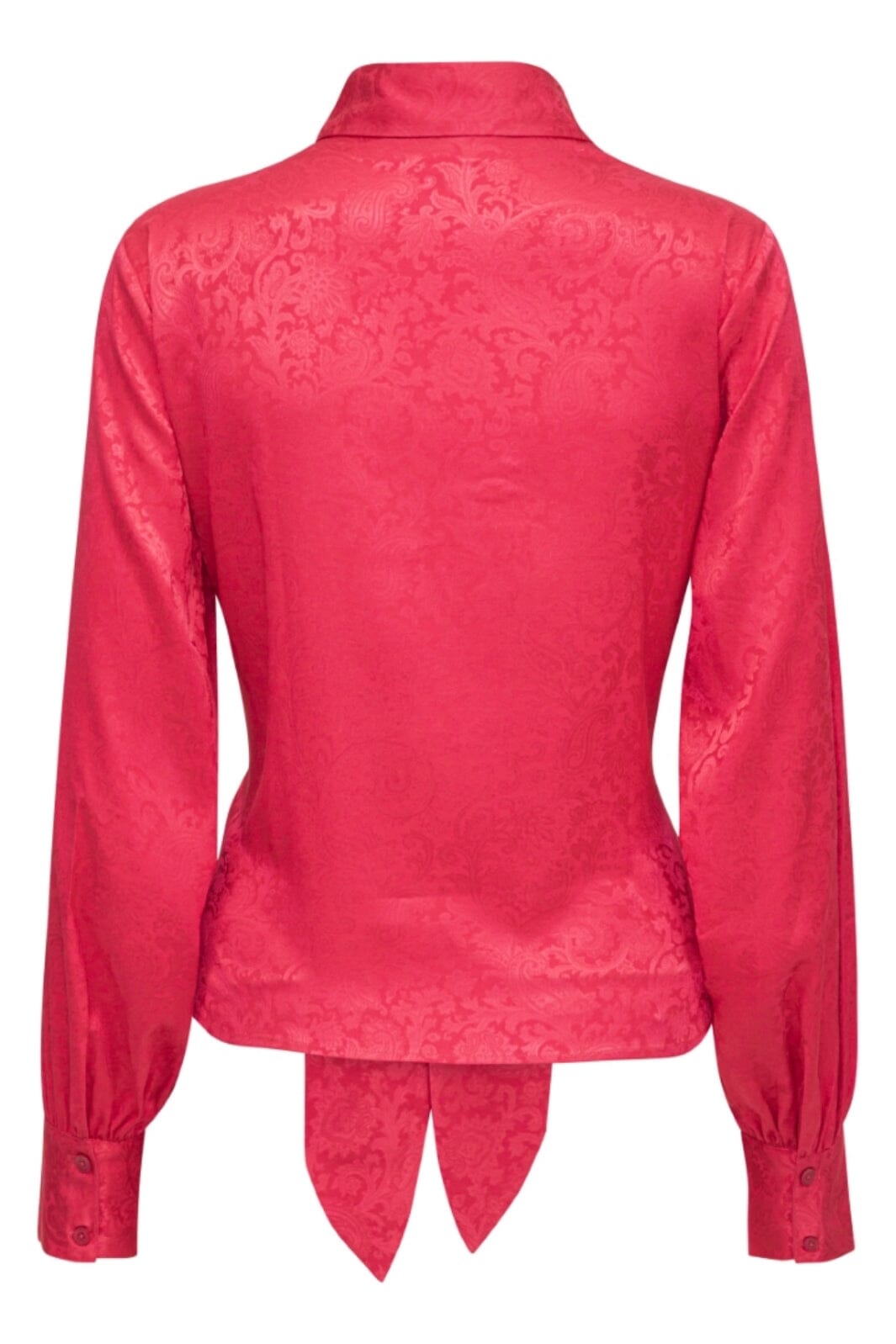 Karmamia - Lee Shirt - Cerise Paisley Jacquard Skjorter