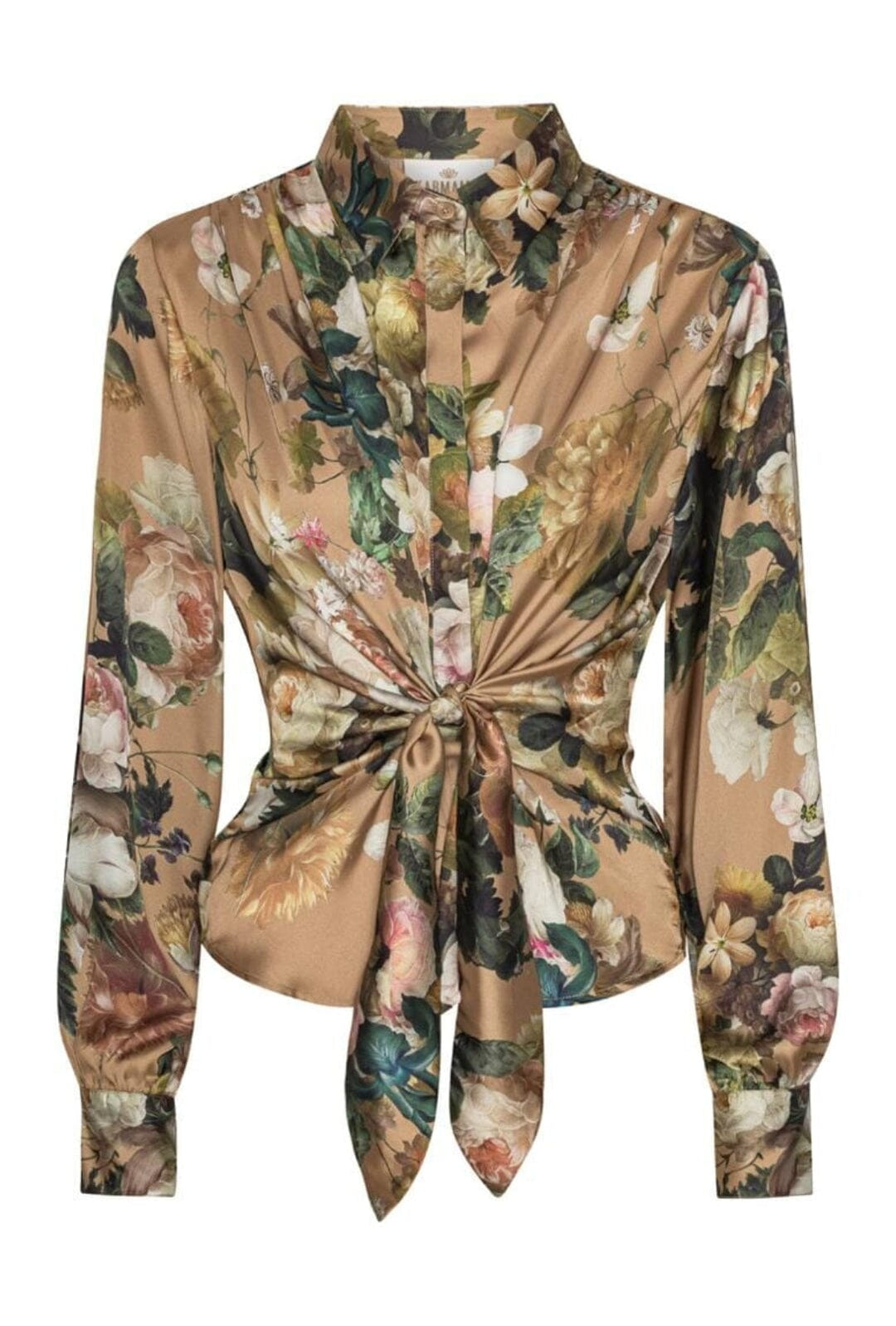 Karmamia - Lee Shirt - Tan Bloom Skjorter