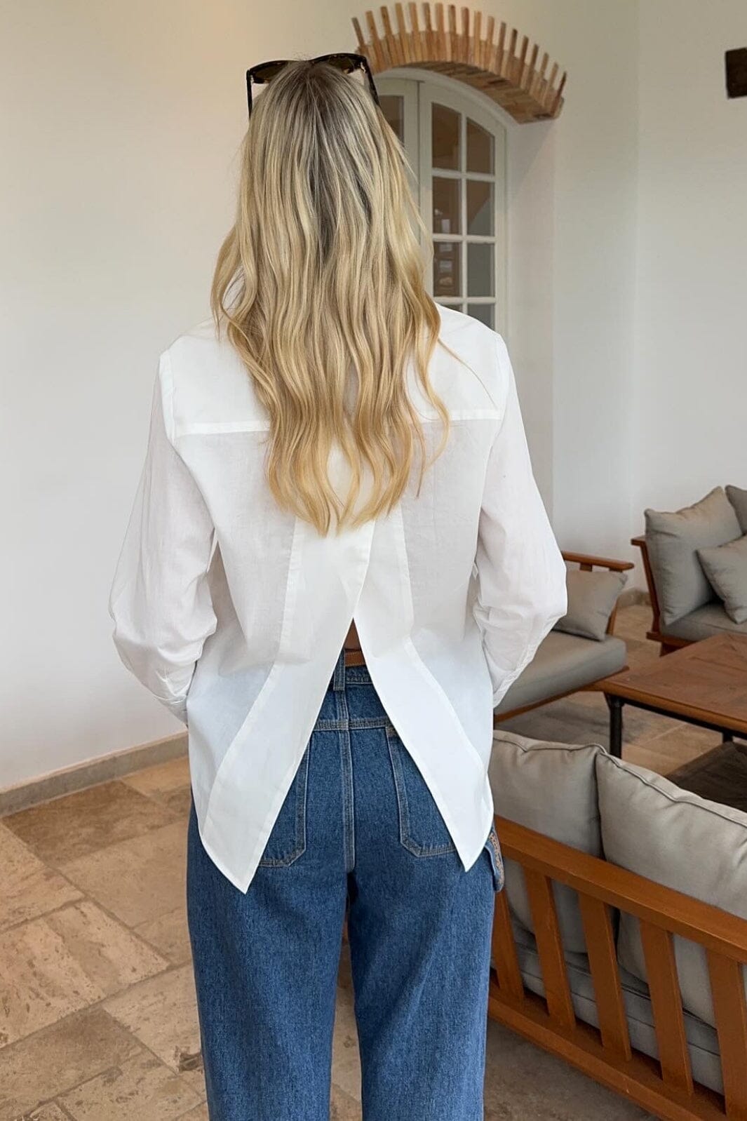 Karmamia - Madden Shirt - White Poplin Skjorter