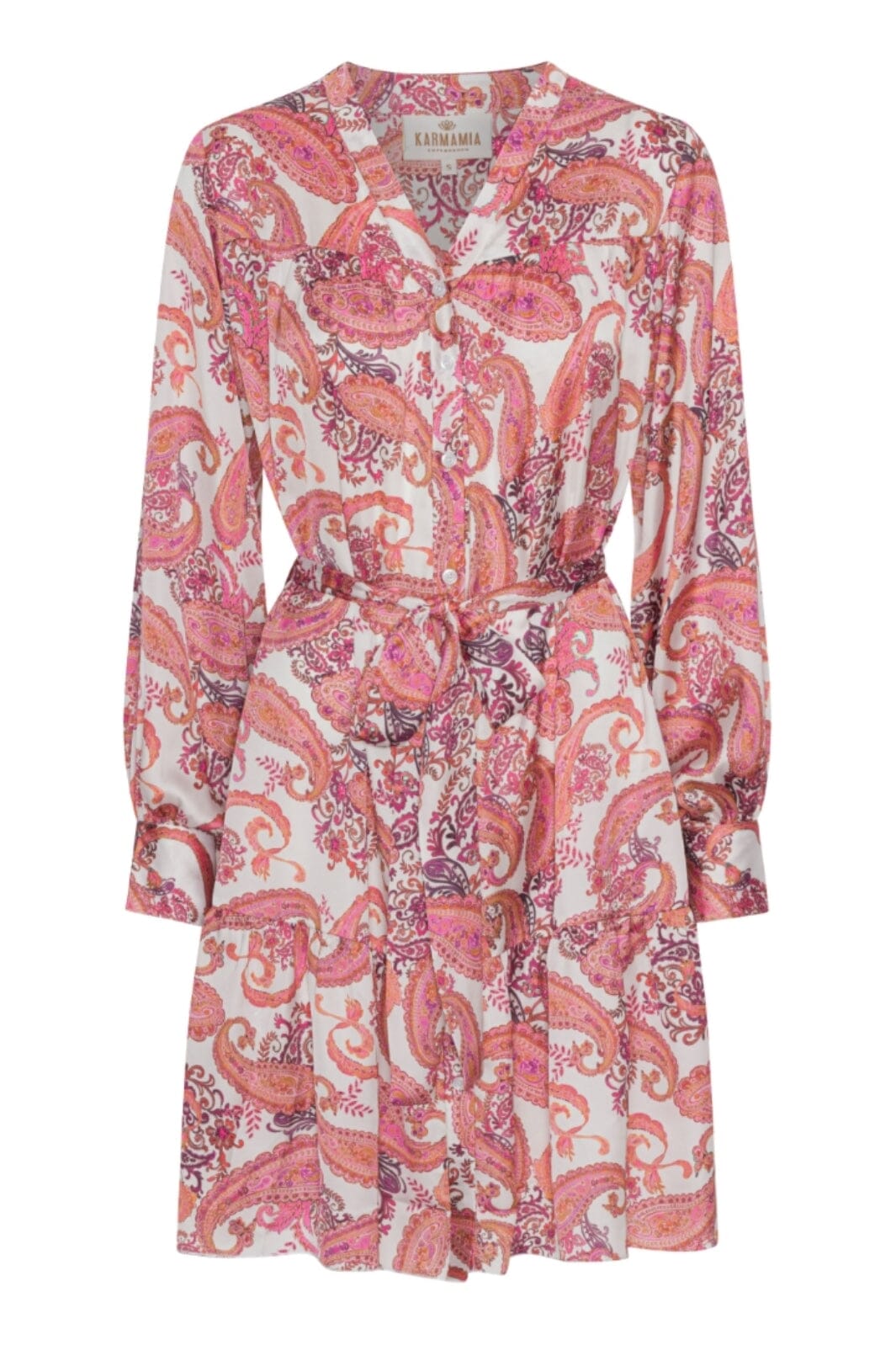 Karmamia - Manon Dress - White Poppy Kjoler