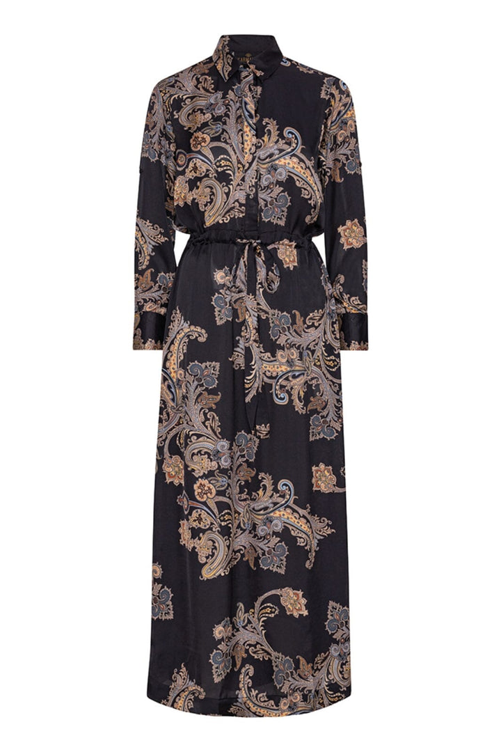 Karmamia - Nakita Maxi Dress - Pearson Paisley Blue Kjoler