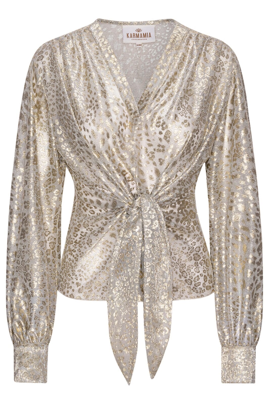 Karmamia - Rio Blouse - White Leo Bluser