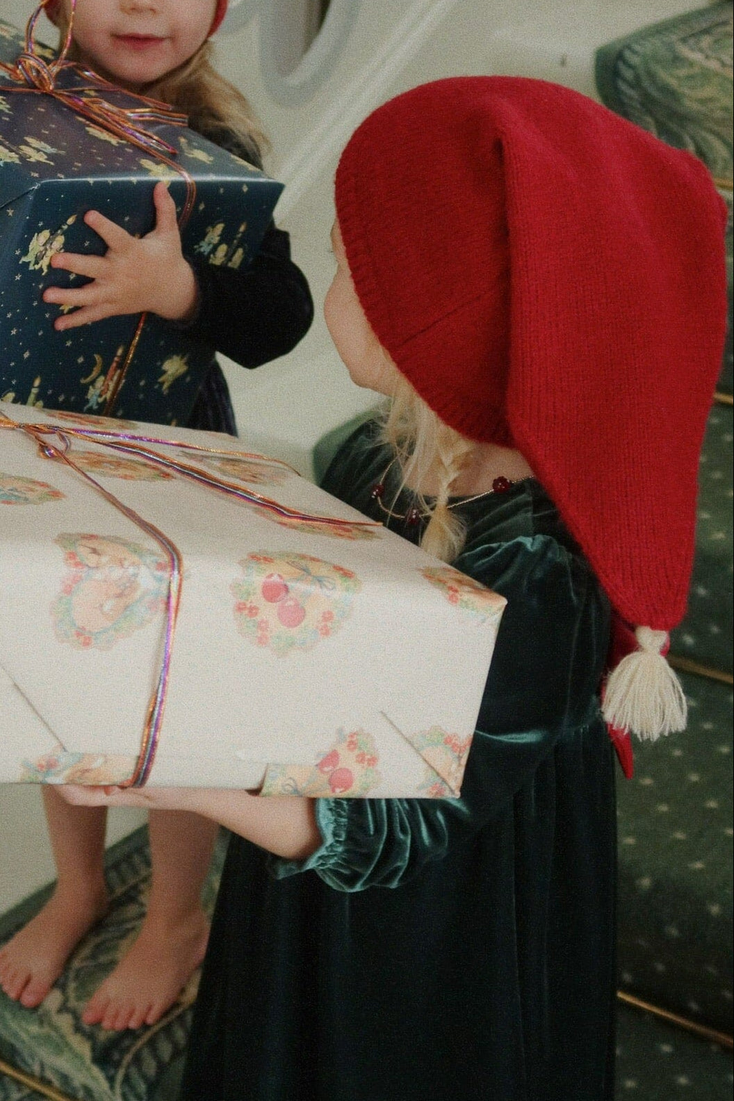 Konges Sløjd - Christmas Knit Hat Ks104259 - Christmas Red Huer