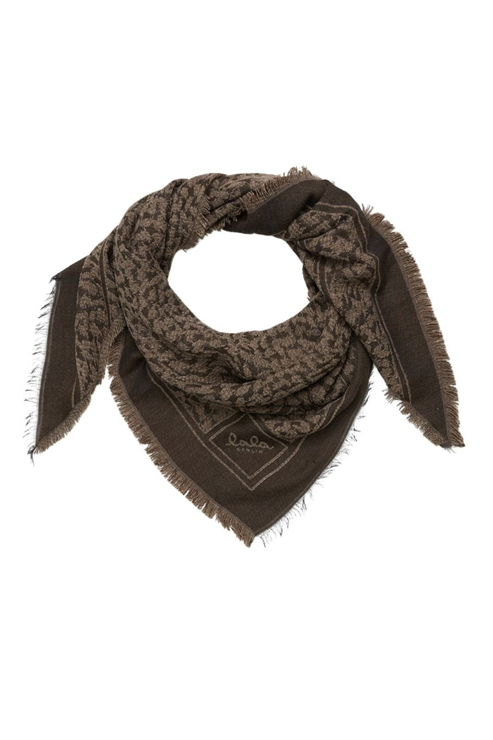 Lala Berlin - Triangle Annye 10017358 - Mud Tørklæder