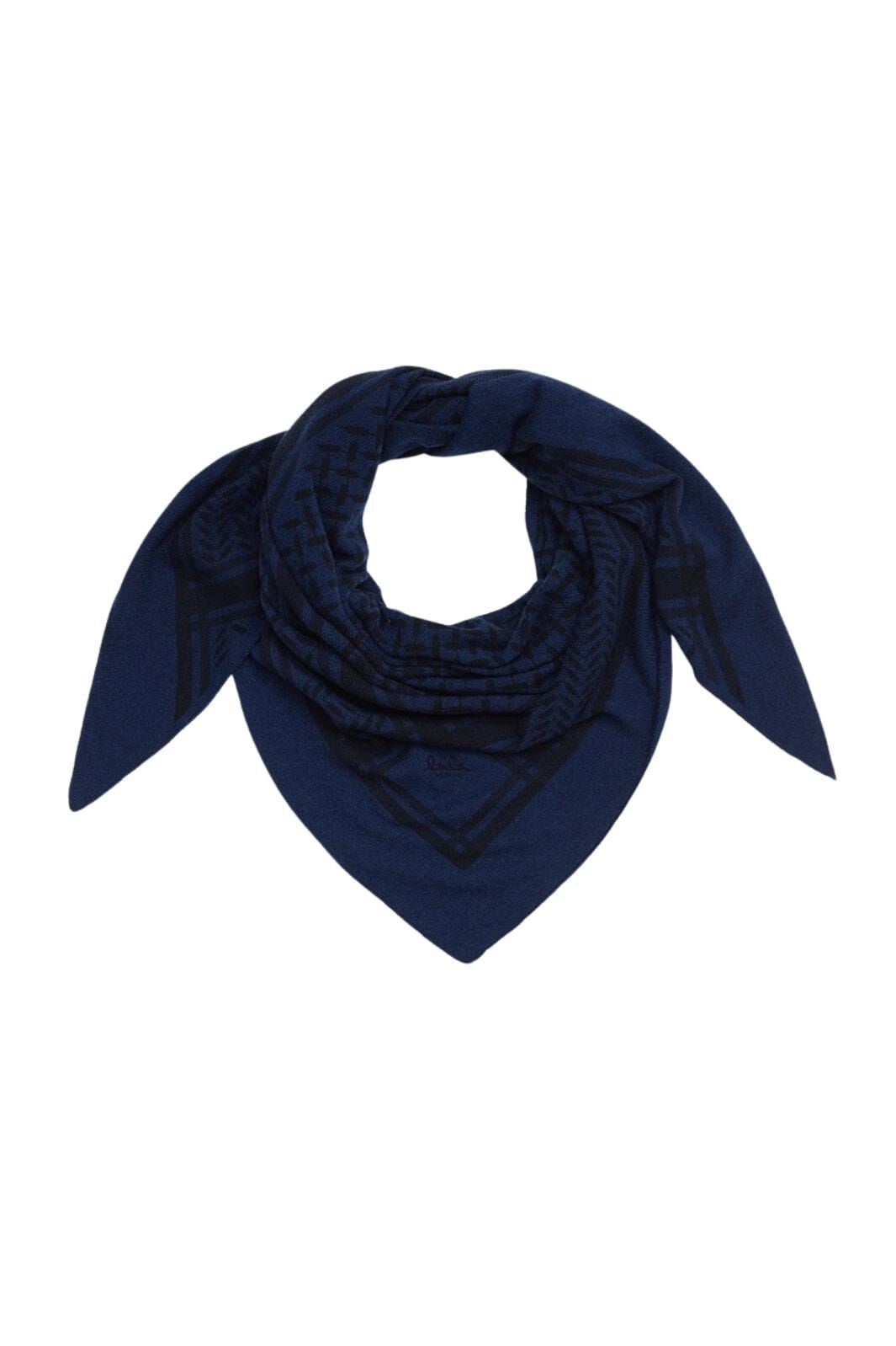 Lala Berlin - Triangle Trinity M 10017006 - Inchiostro Tørklæder