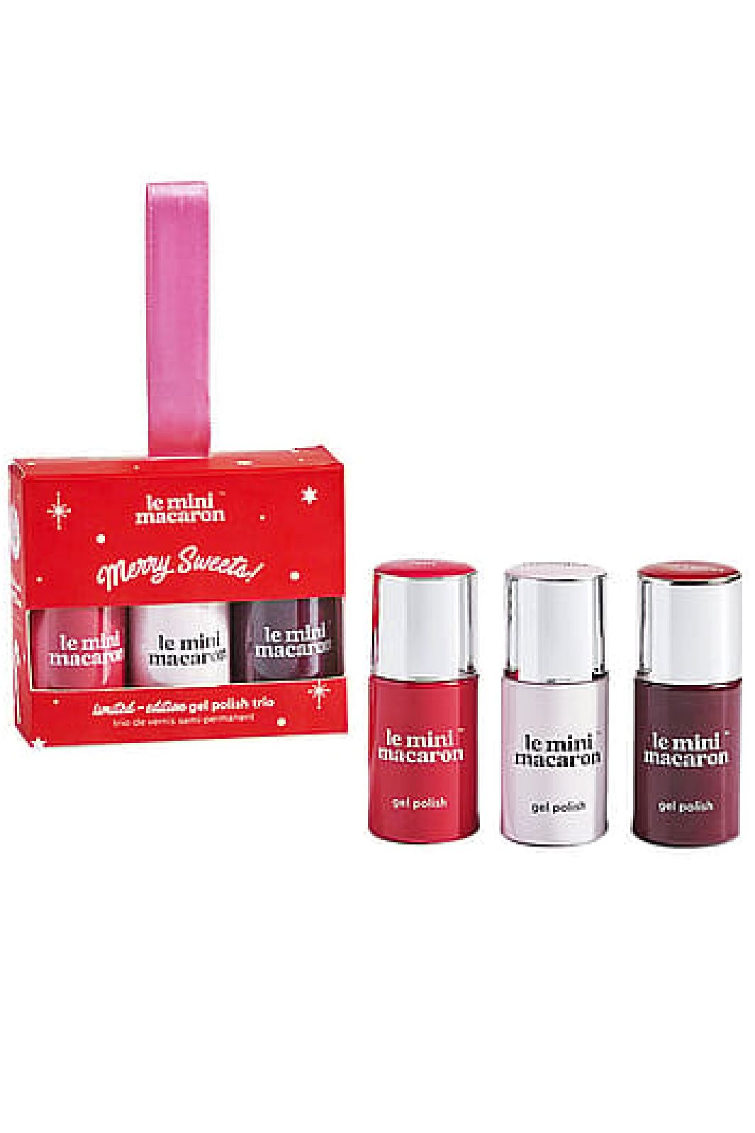 Le mini Macaron - Gel Polish Trio - Merry Sweets Neglelak
