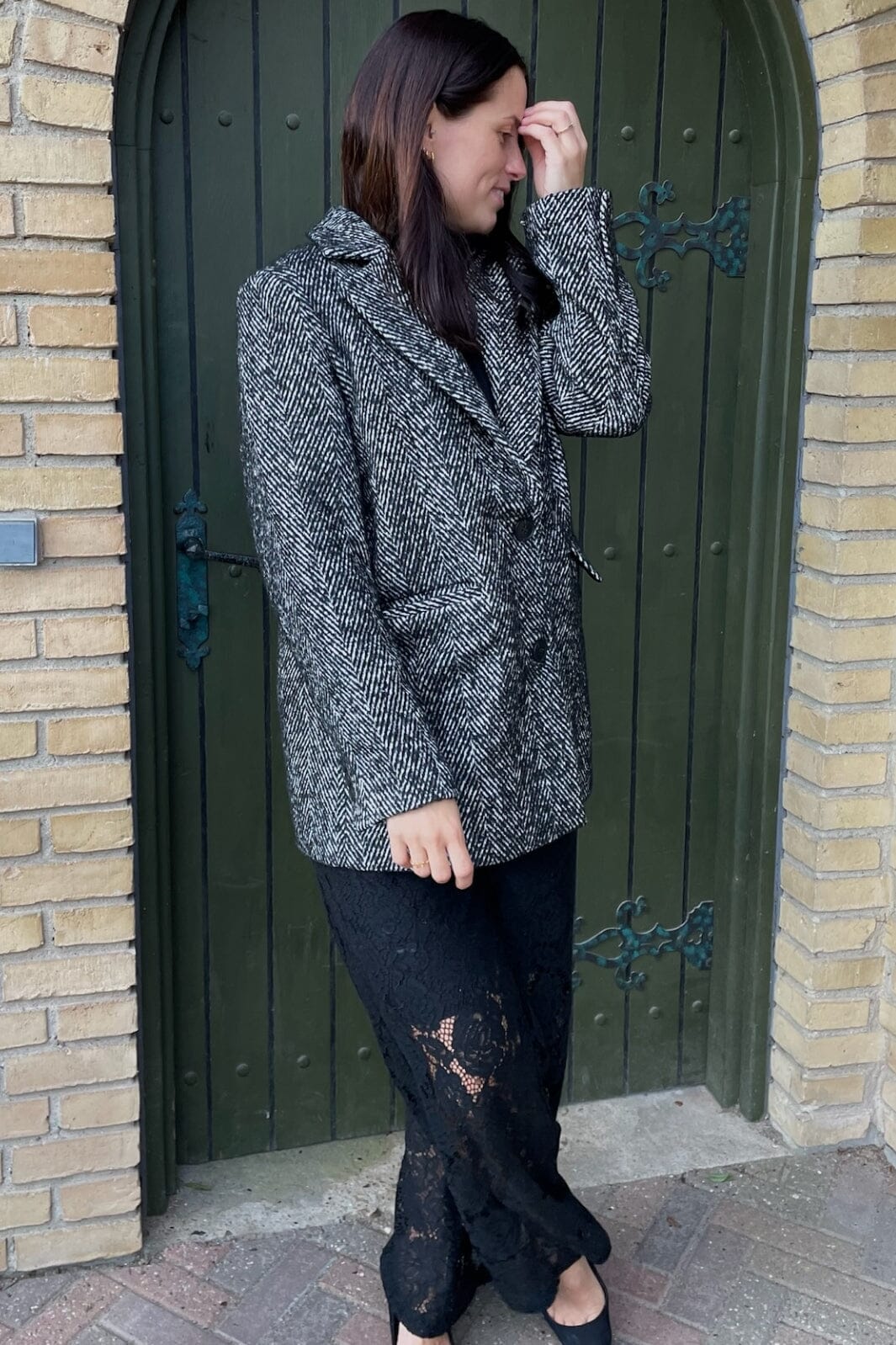 Love & Divine - Love1021-2 17829 - 804 Herringbone Blazere