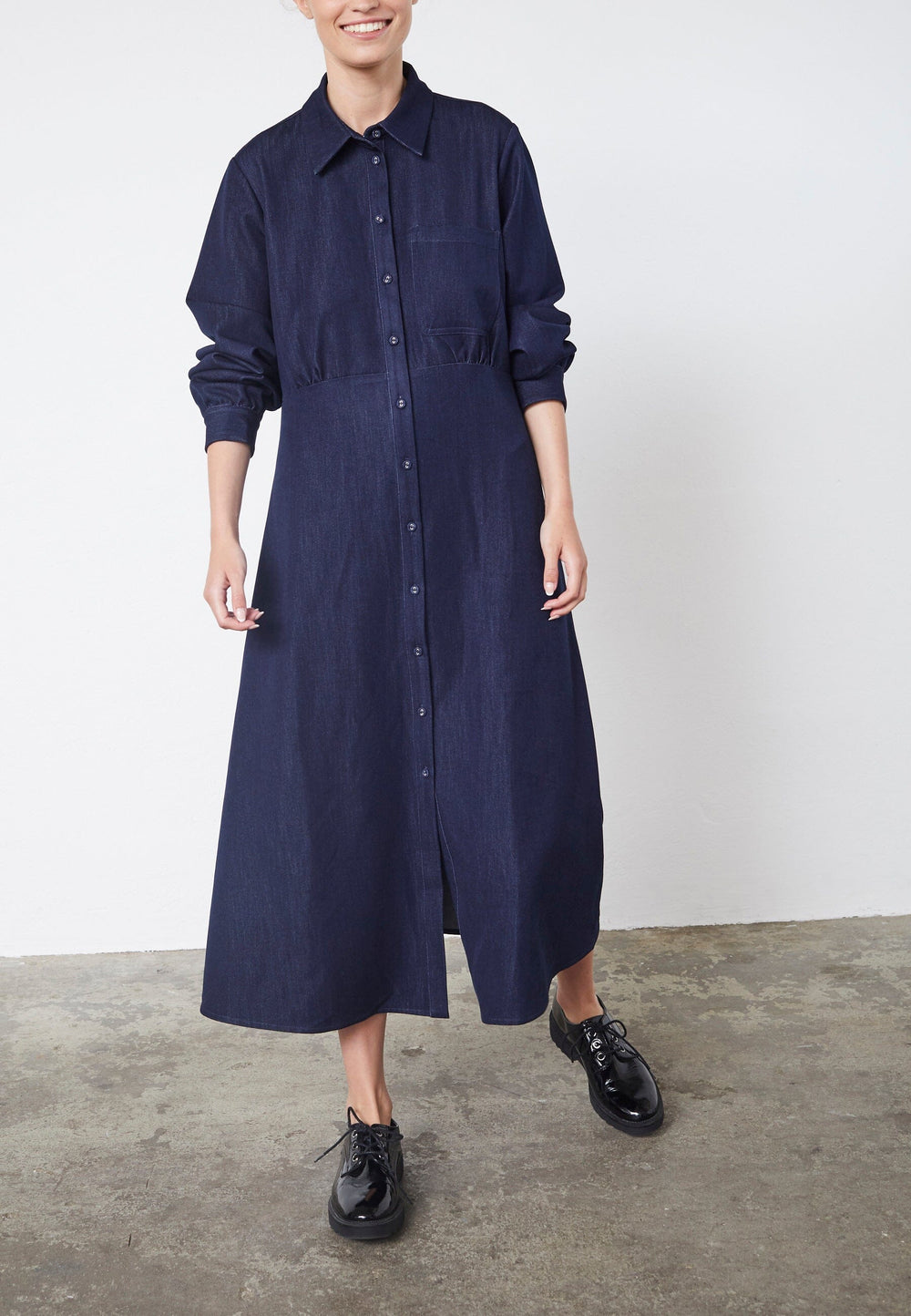 Love & Divine - Love1420 19193 - 945 - Unwashed Denim Kjoler