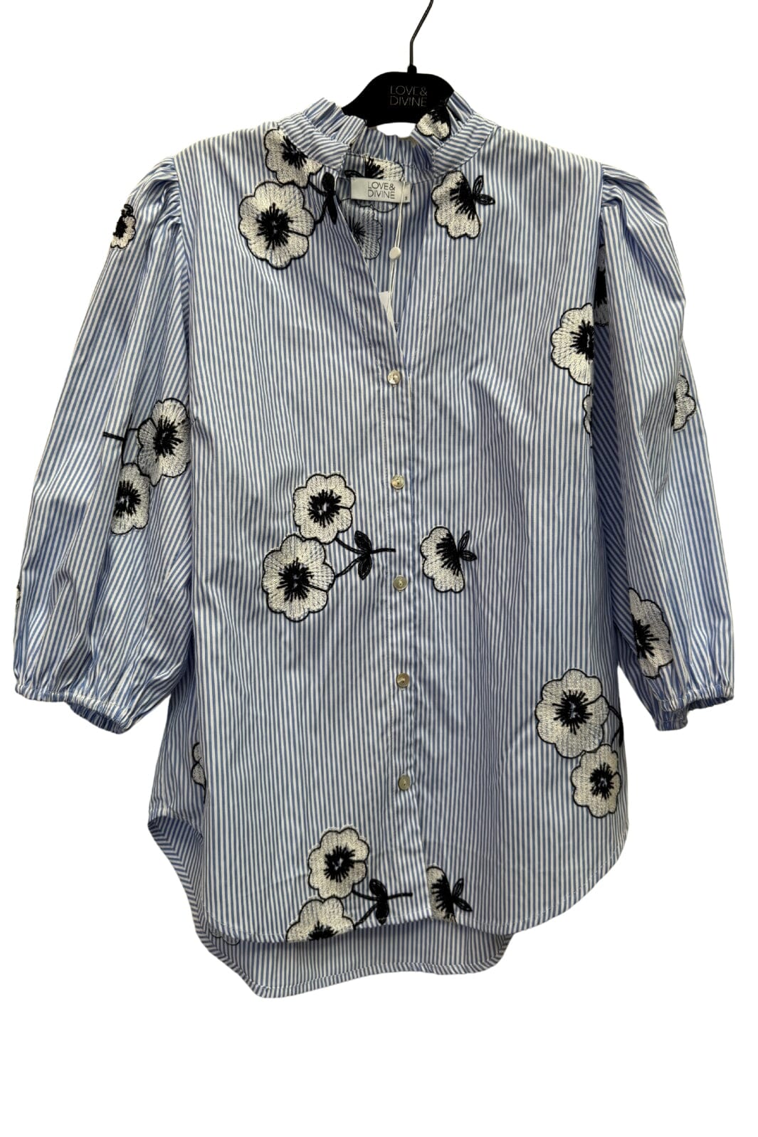 Love & Divine - Love456-8 18889 - 830 - Stripe/Flower