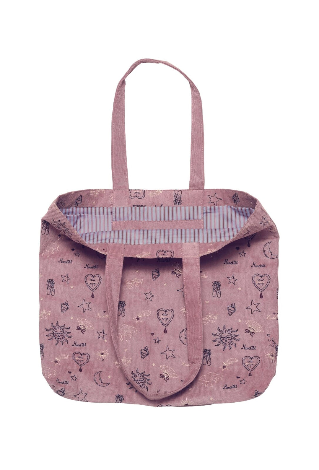 Maanesten - Magic Corduroy Totebag Purple Theatre Magic - 4102