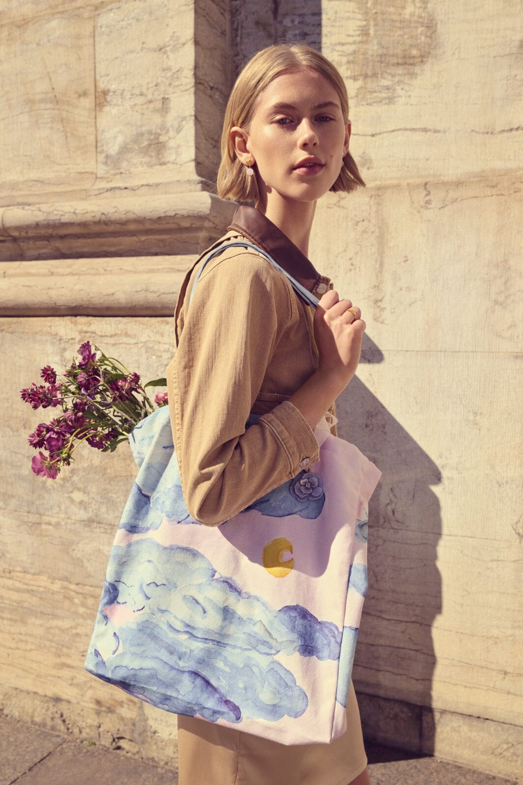 Maanesten - Totebag Moonshine Rose - 4106