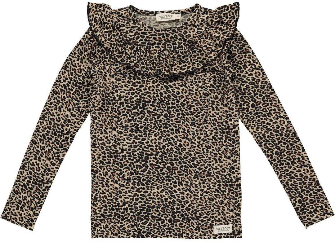 MarMar - Leo - Bluse med flæser Bluser