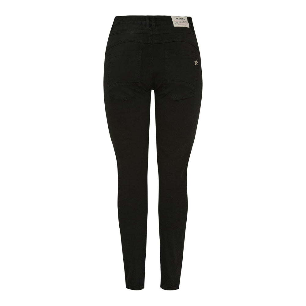 Marta Du Chateau - Emma 2680-1 Jeans - Denim Black Jeans
