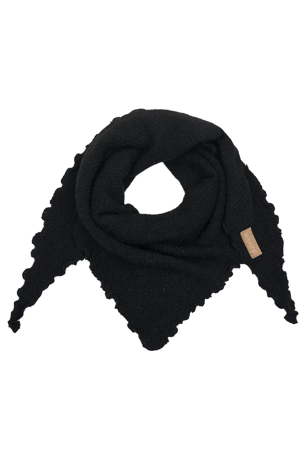 Marta Du Chateau - Marta Scarf 172-1100 - Black Tørklæder