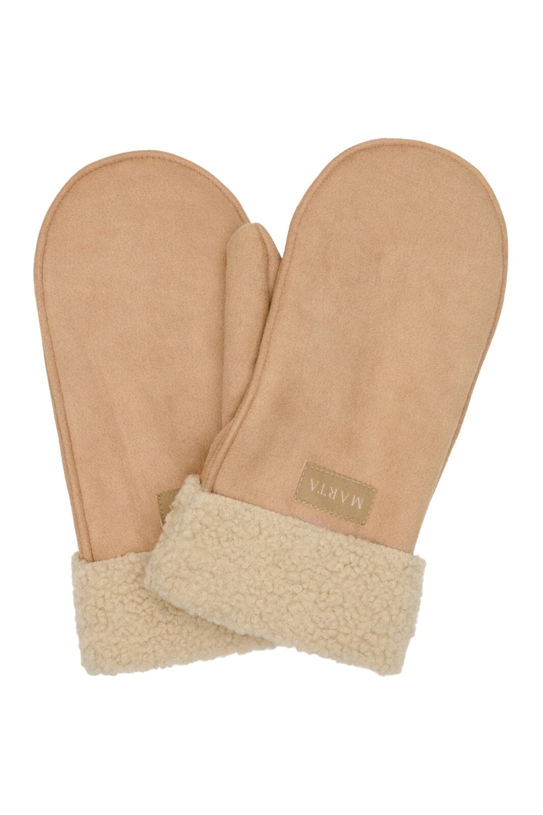 Marta Du Chateau - Mdcgenova Mittens 172-T0051 - Nature