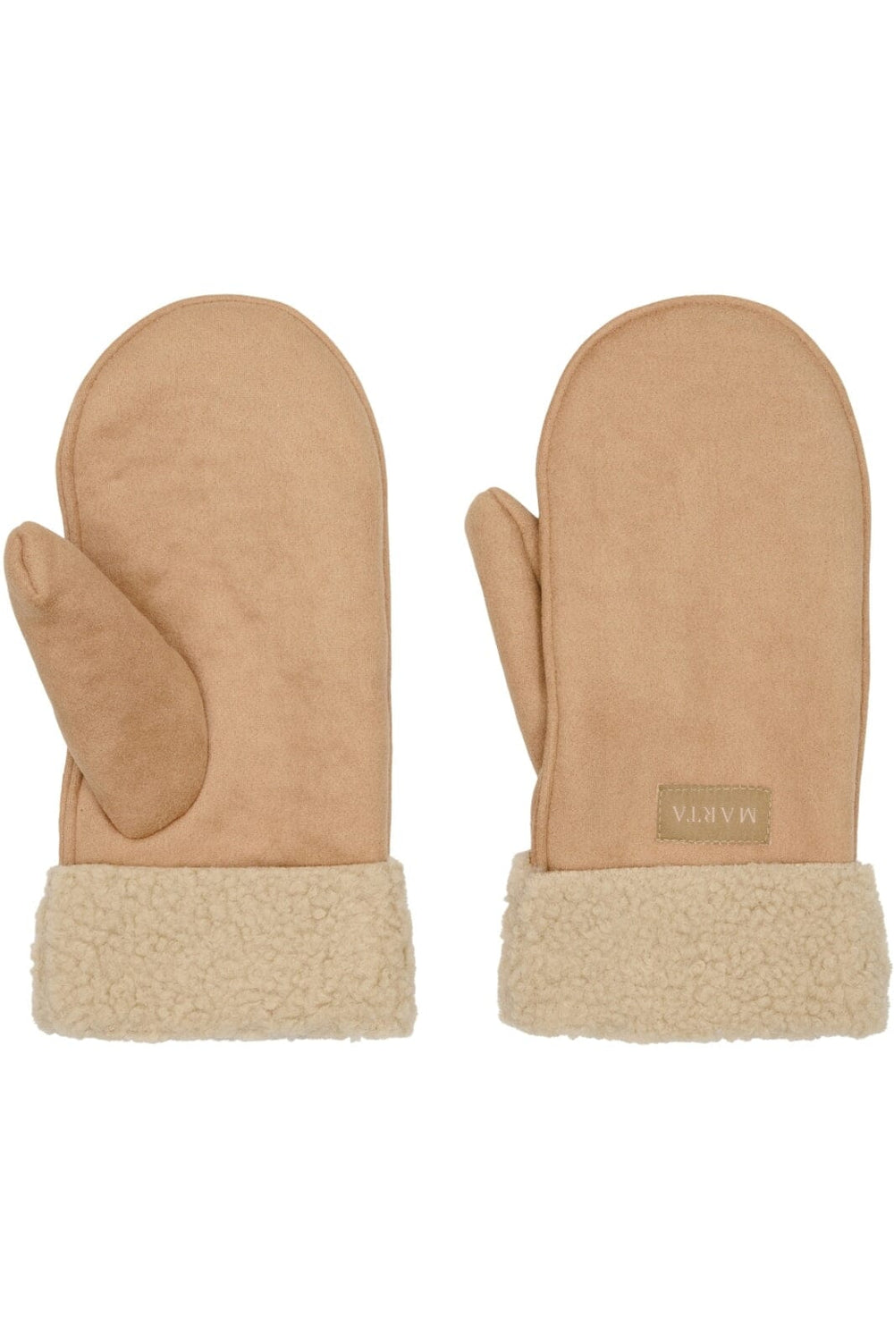 Marta Du Chateau - Mdcgenova Mittens 172-T0051 - Nature