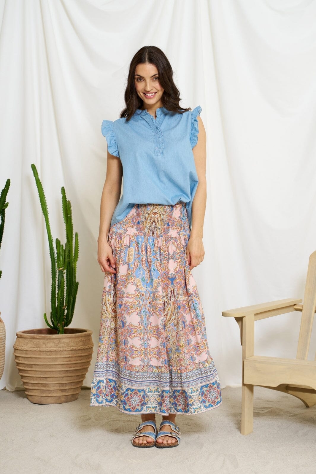 Marta Du Chateau - Mdcjosefina Skirt 5849 - Agata3607Tpf Nederdele