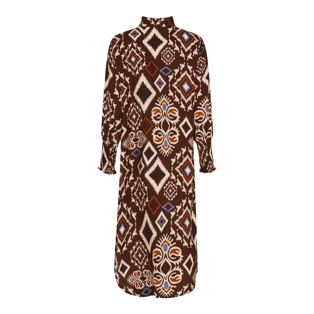 Marta Du Chateau - Mdcmoss Dress 7617- - Marrone786Tpz Kjoler