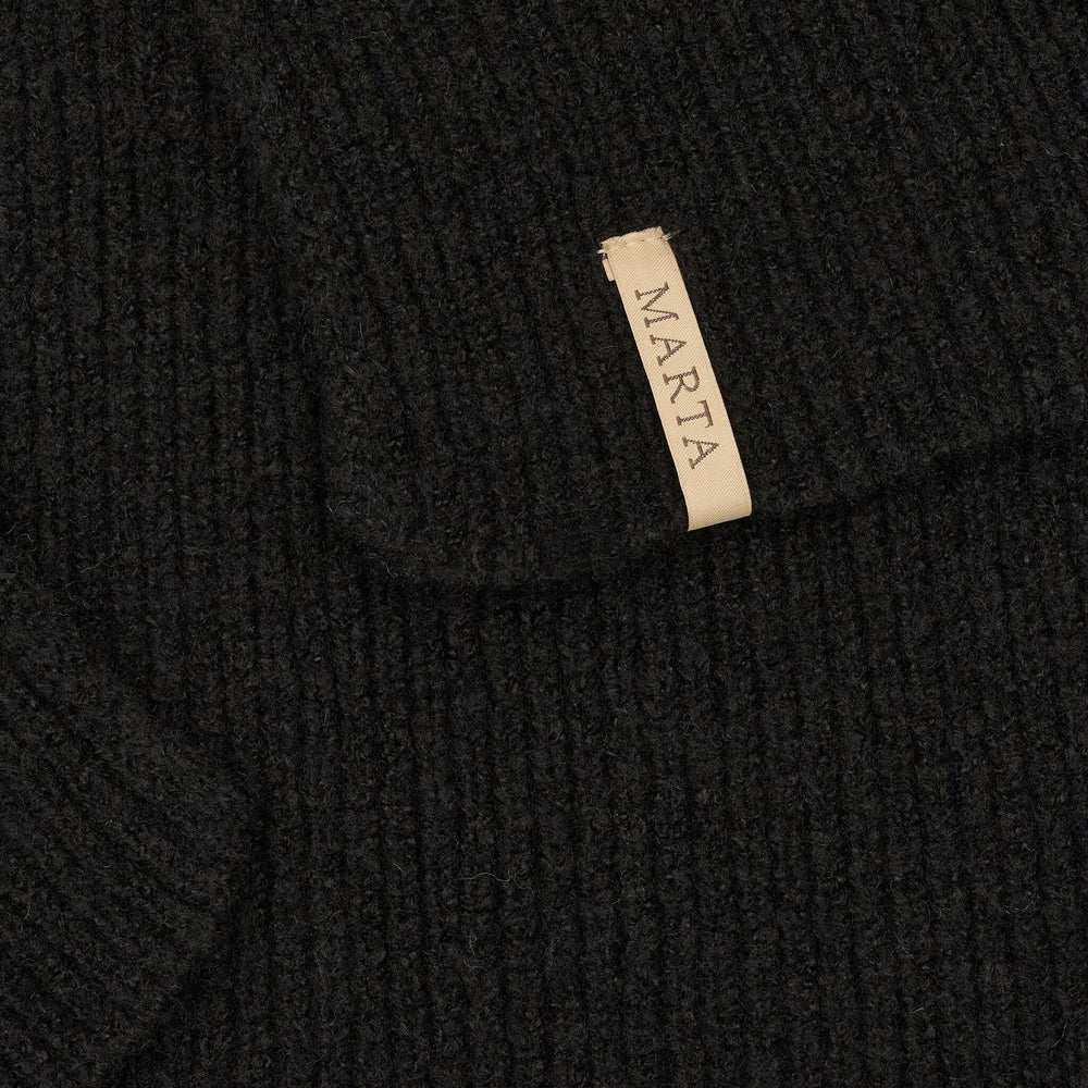 Marta Du Chateau - Mdcoline Scarf FMSW4797 - Black Tørklæder