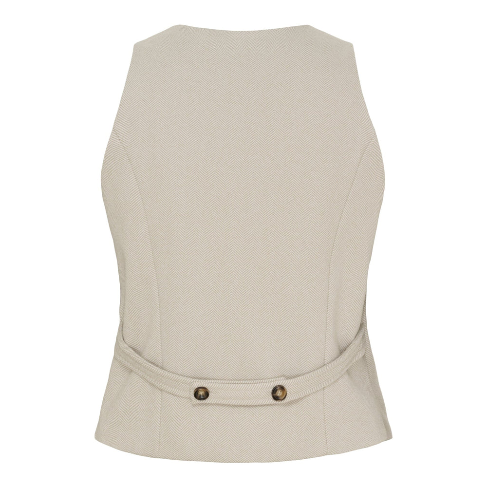 Marta Du Chateau - Mdcrainey Vest 248469 - Beige1 Veste