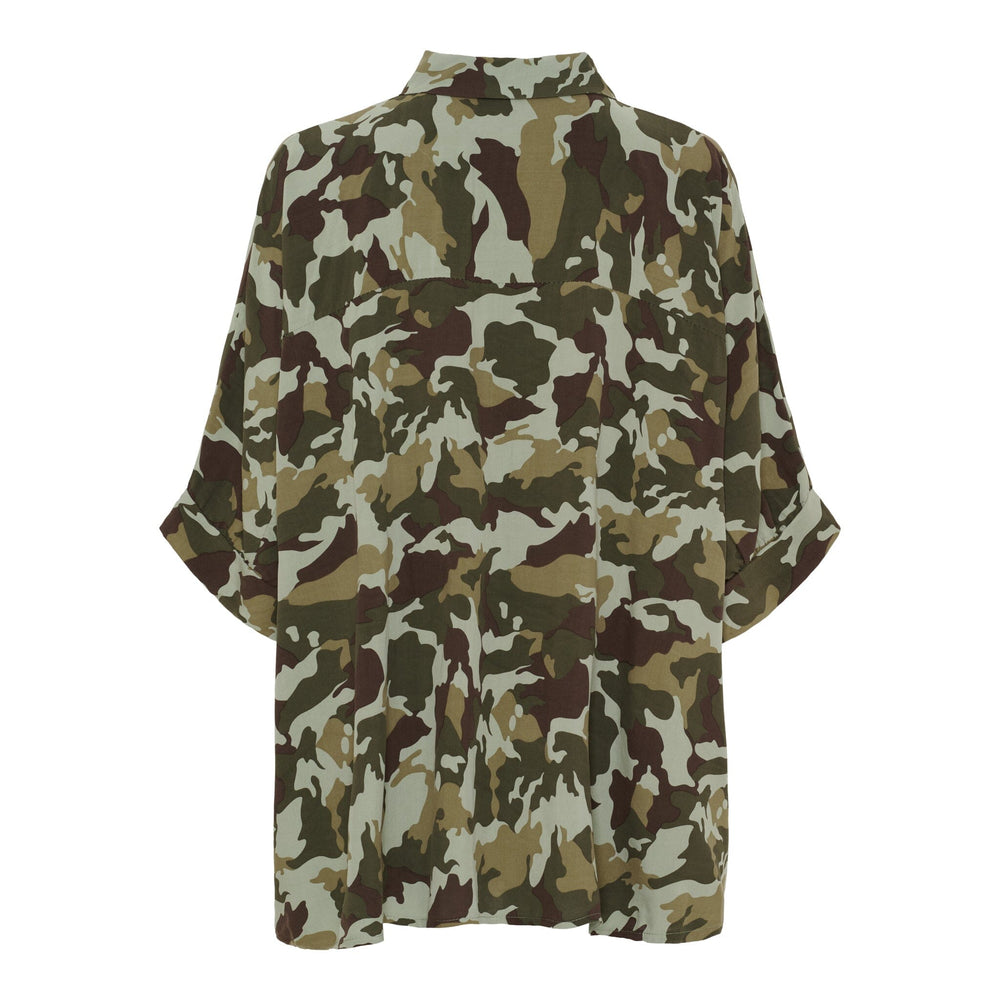 Marta Du Chateau - Mdczenobia Shirt 7487 - Camo Skjorter