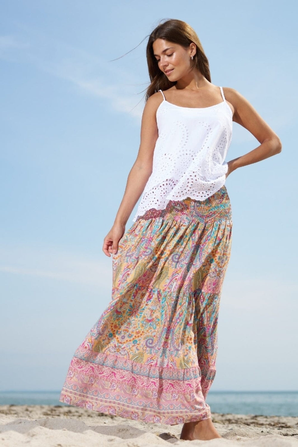 Marta Du Chateau - Skirt - 5201 Bellini 4174 print