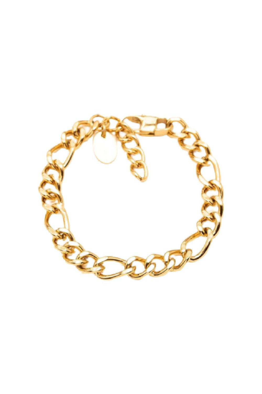 Mellow Moon - Figaro Mesh BM1020B0680 - Forgyldt Armbånd
