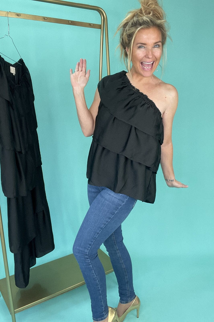Mellow Moon - Luna Top - Black Toppe