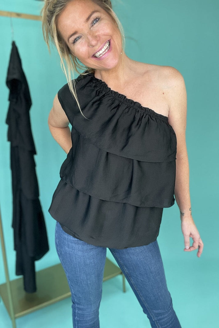 Mellow Moon - Luna Top - Black Toppe