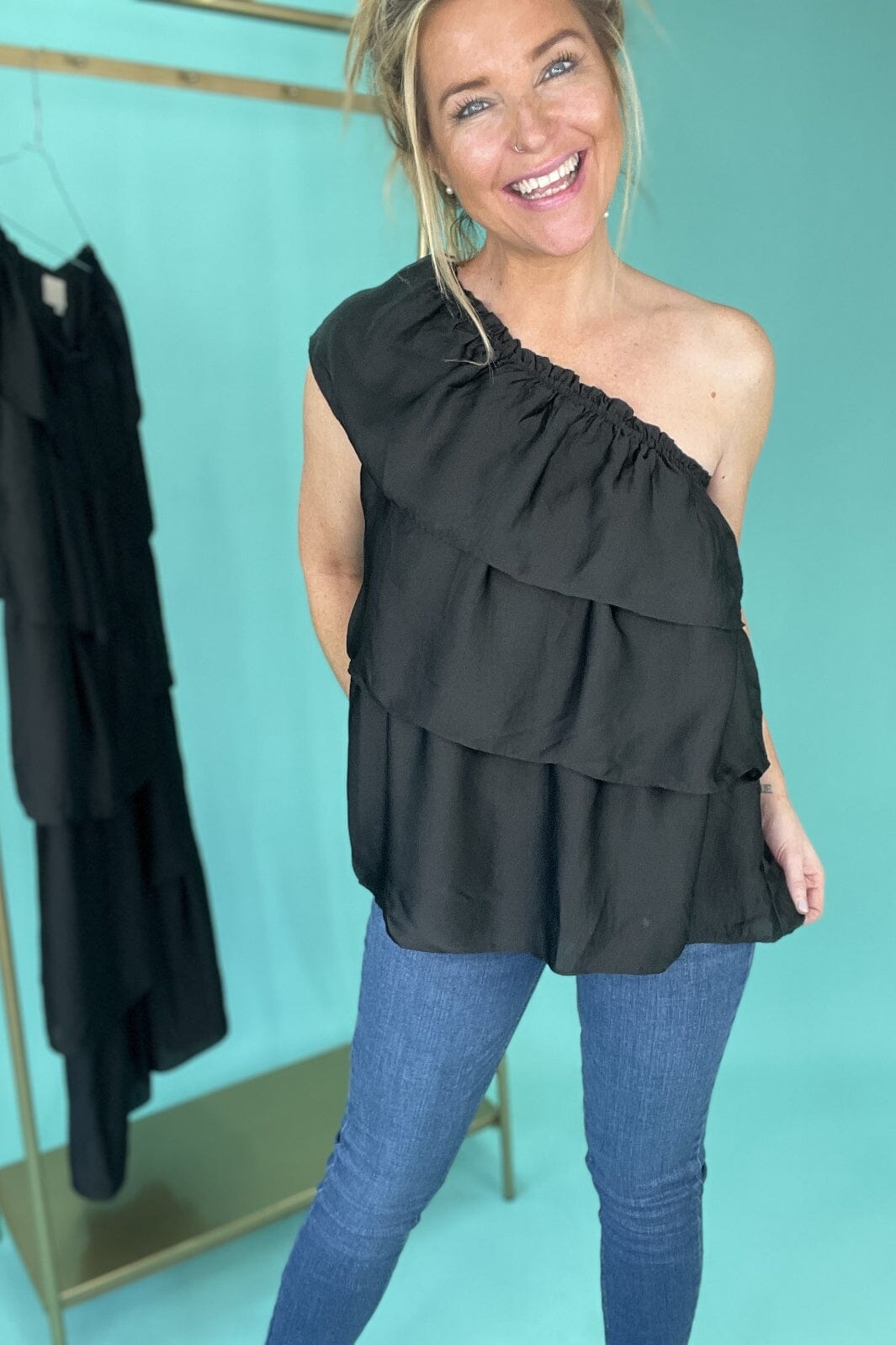 Mellow Moon - Luna Top - Black Toppe