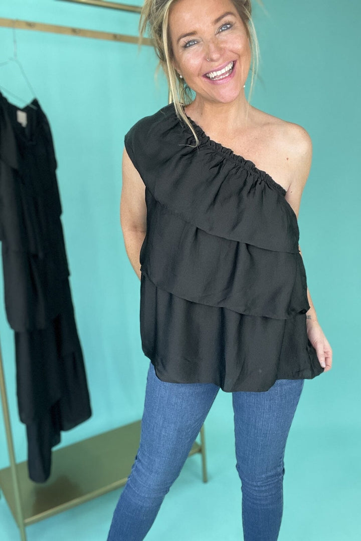 Mellow Moon - Luna Top - Black Toppe