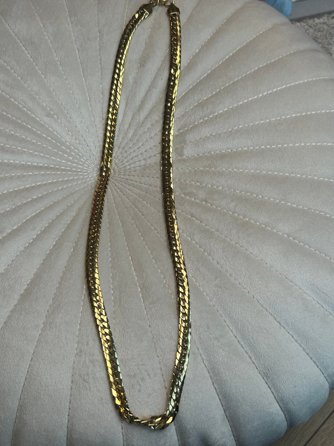 Mellow Moon - Snake Mesh Necklace Colh Serpent - Forgyldt Halskæder
