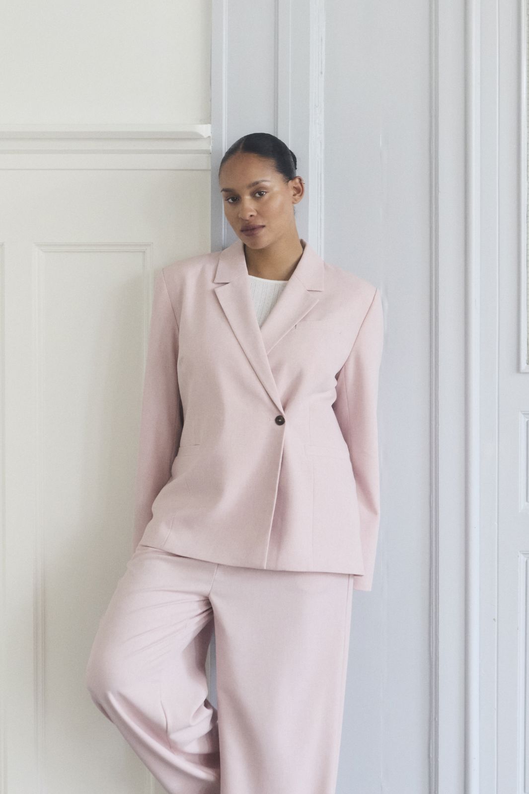 Modström - Maxwellmd Blazer - 13621 Pink Melange Blazere