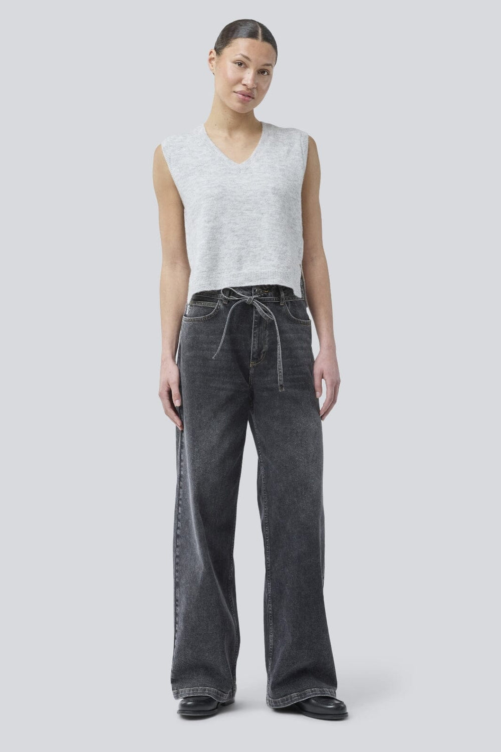 Modström - Petronellamd Vest 58609 - 7087 - Grey Melange