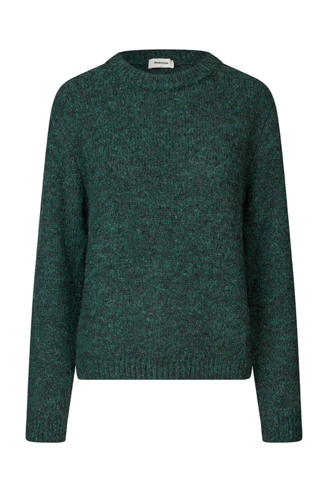 Modström - Philipmd O-Neck 58639 - 2859 - Bottle Green Strikbluser