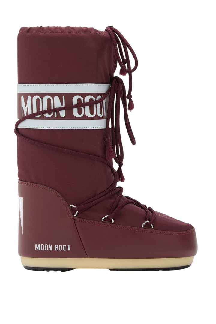 Moon Boot - Mb Icon Nylon 80D1400440 - D013 Burgundy Støvler