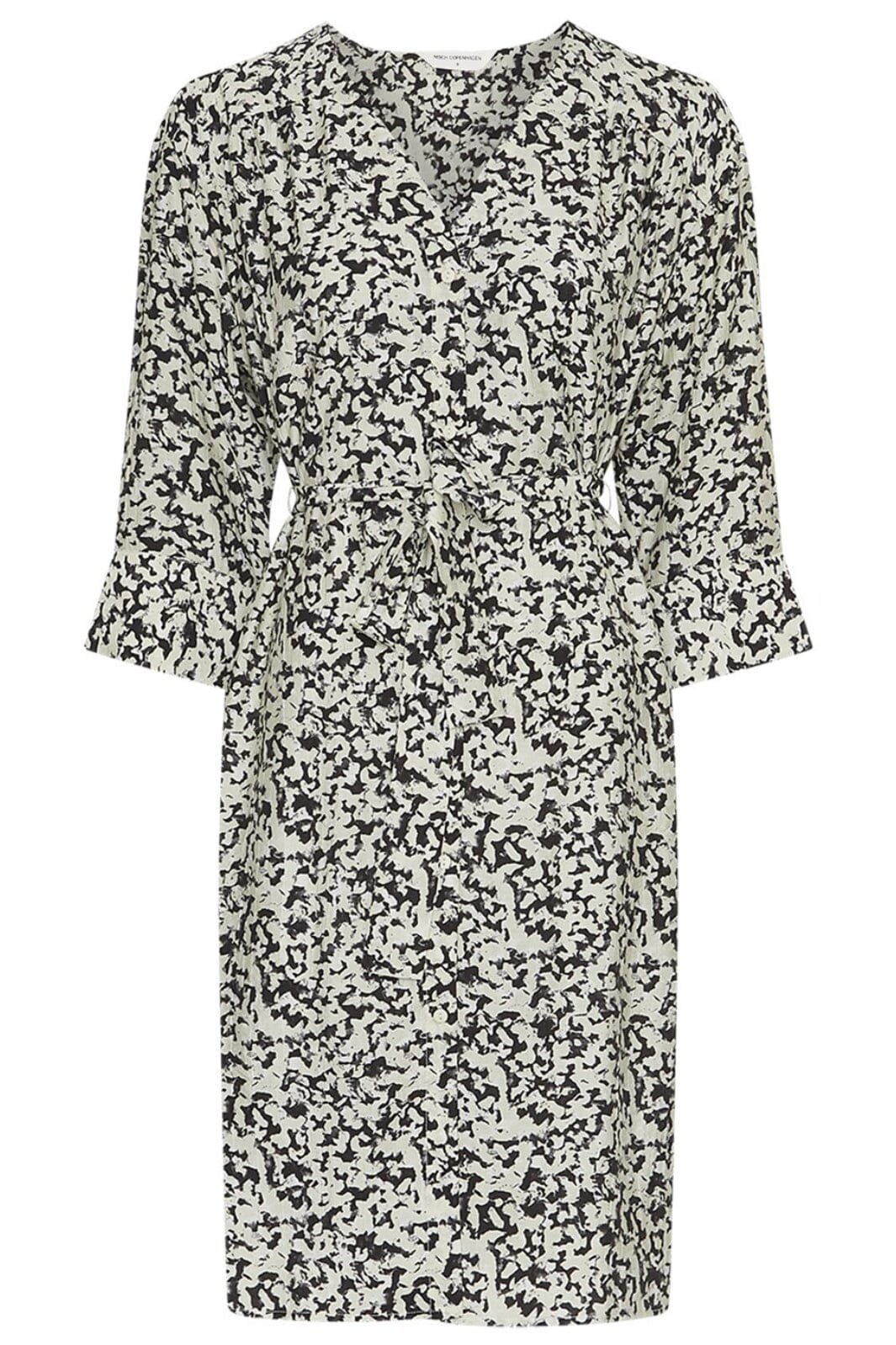 Moss Copenhagen - Mschjusia 3/4 Shirt Dress 19122 - Pistacio S Abst Skjorter