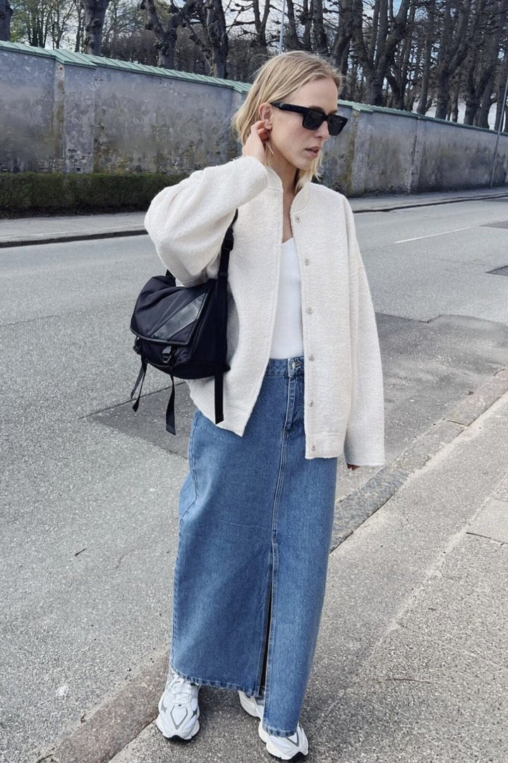 Neo Noir - Frankie D Skirt - Vintage Blue Nederdele