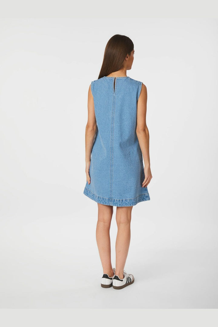 Neo Noir - Livo Denim Dress 165706 - 145 - Light Blue