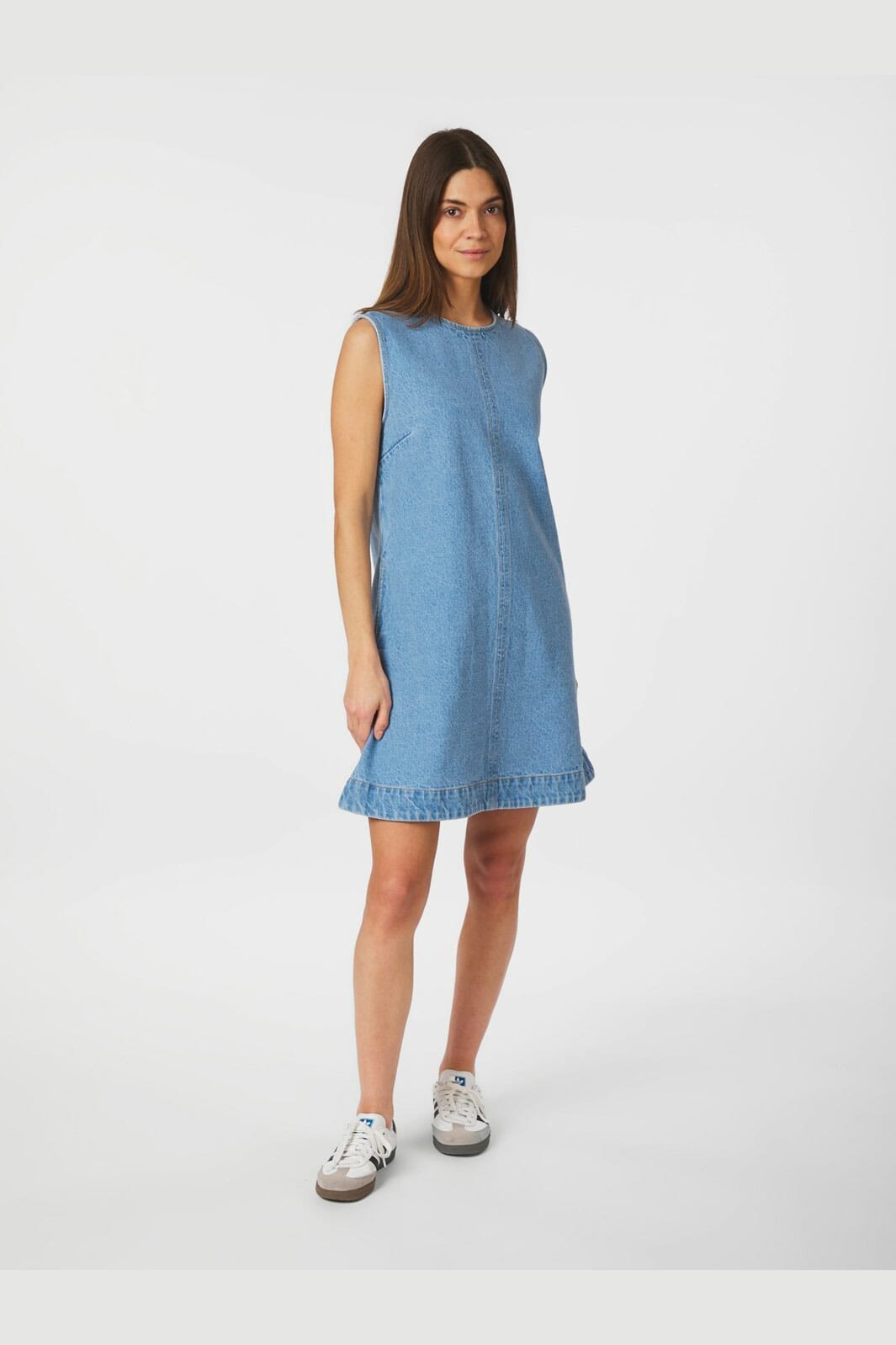 Neo Noir - Livo Denim Dress 165706 - 145 - Light Blue