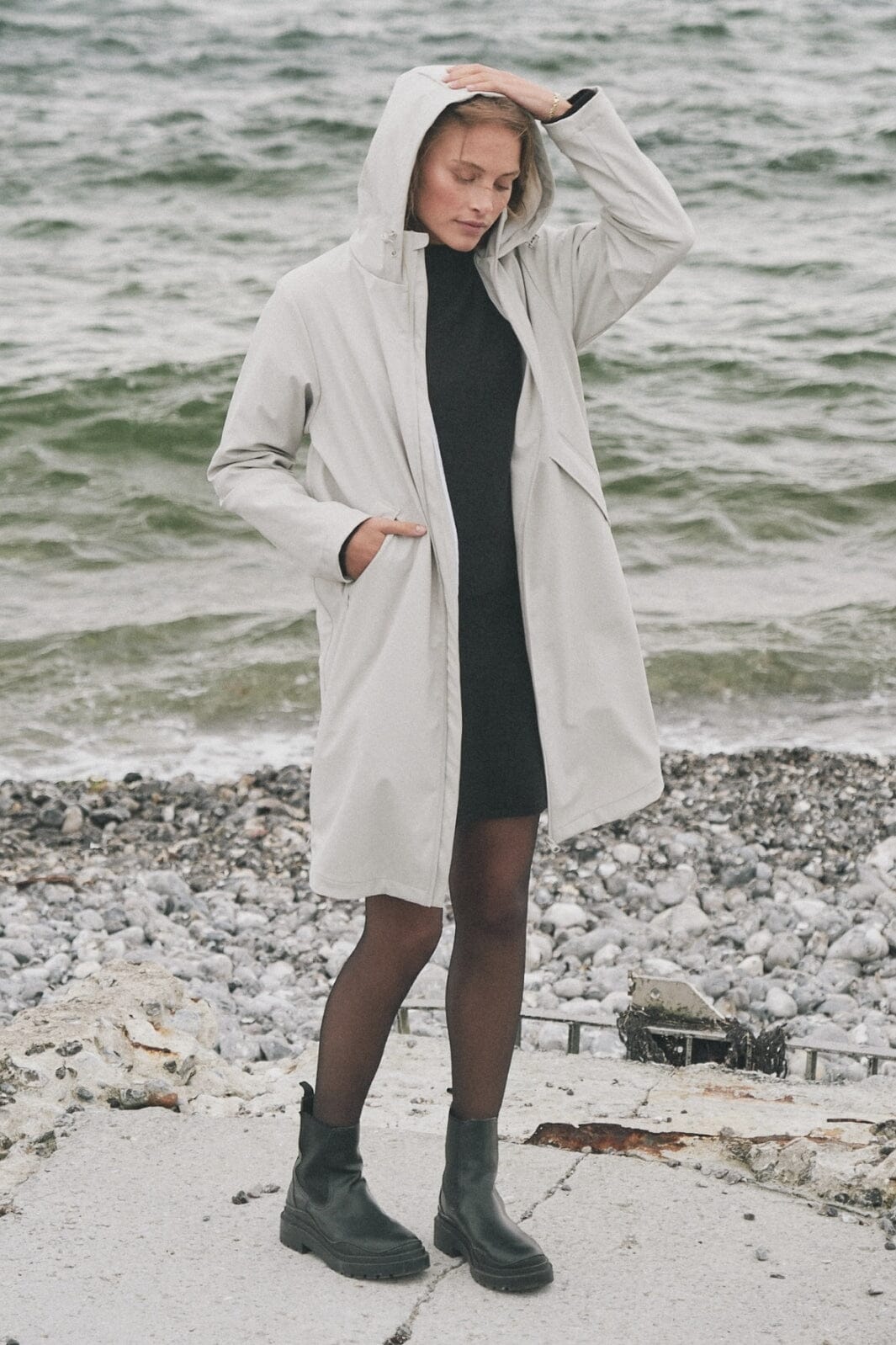 Neo Noir - Rocco C Jacket - Ivory Jakker