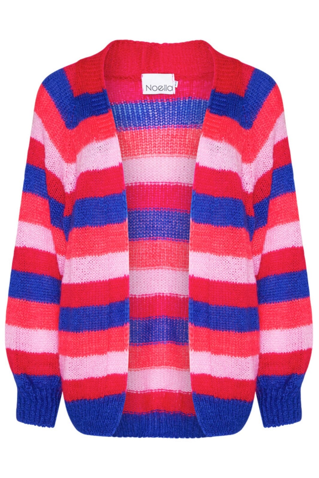 Noella - Abigail Knit Cardigan - Pink/Blue Mix Cardigans
